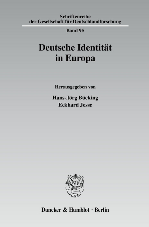 Deutsche Identität in Europa. - 