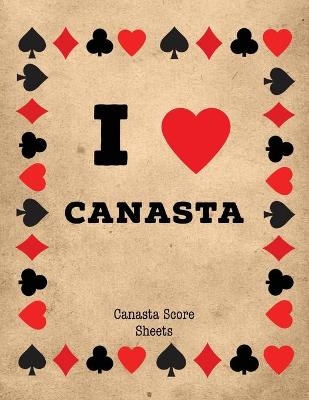 Canasta Score Sheets - Amy Newton