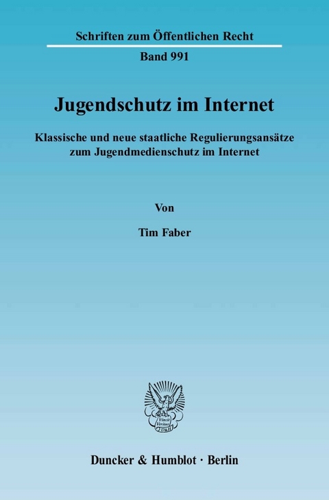 Jugendschutz im Internet. -  Tim Faber
