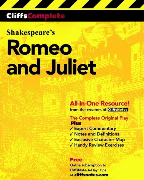 CliffsComplete Romeo and Juliet -  William Shakespeare