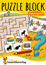 Puzzle Activity Book from 6 Years: Colourful Preschool Activity Books with Puzzle Fun - Labyrinth, Sudoku, Search and Find Books for Children, Promotes Concentration & Logical Thinking - Agnes Spiecker