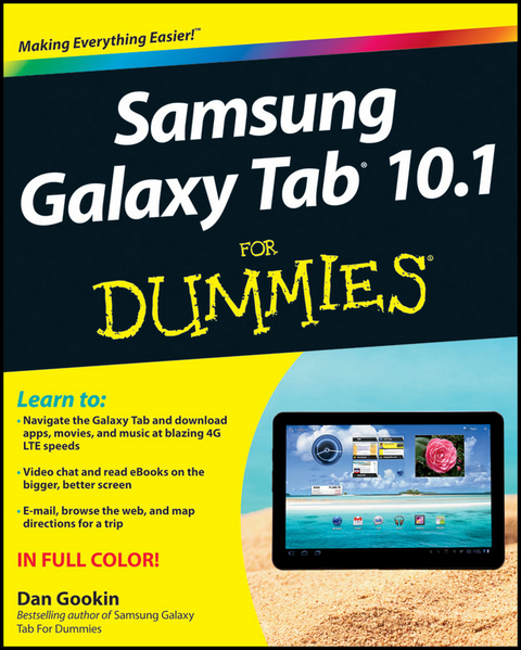 Samsung Galaxy Tab 10.1 For Dummies -  Dan Gookin