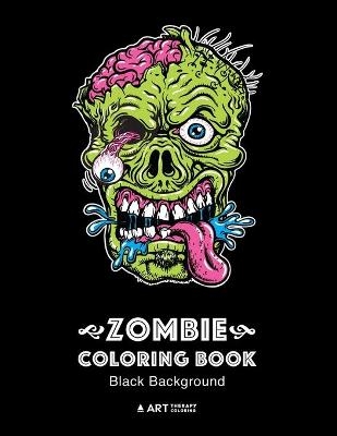 Zombie Coloring Book -  Art Therapy Coloring