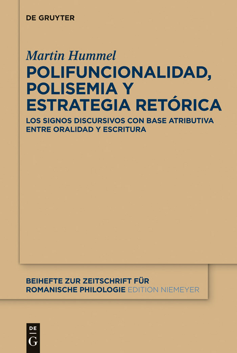 Polifuncionalidad, polisemia y estrategia retórica - Martin Hummel