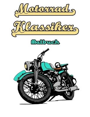 Motorrad-Klassiker Malbuch -  Osam Colors