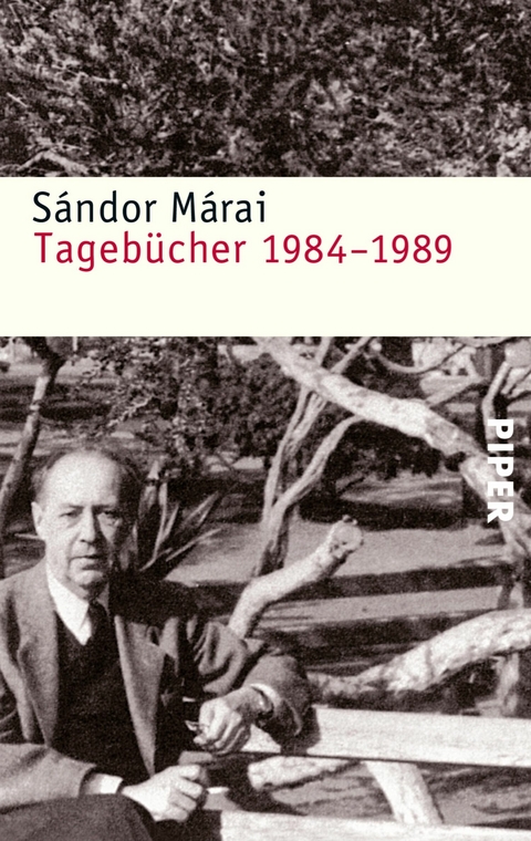 Tagebücher 1984-1989 -  Sándor Márai