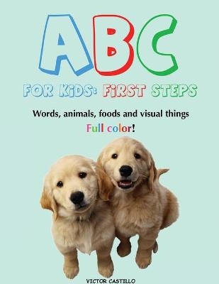 ABC For Kids (Words, animals, foods and visual things). - Victor I Castillo