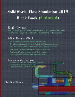SolidWorks Flow Simulation 2019 Black Book (Colored) - Gaurav Verma