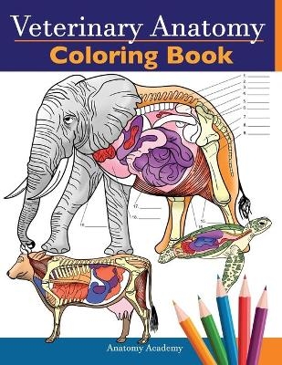 Veterinary Anatomy Coloring Book - Anatomy Academy