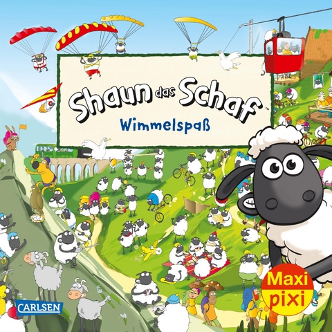 Maxi Pixi 376: Shaun das Schaf Wimmelspaß