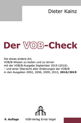 Der VOB-Check - Dieter Kainz