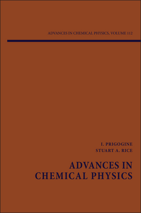 Advances in Chemical Physics, Volume 112 - 