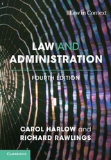 Law and Administration - Harlow, Carol; Rawlings, Richard