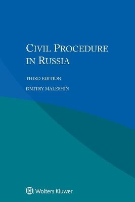 Civil Procedure in Russia - Dmitry Maleshin