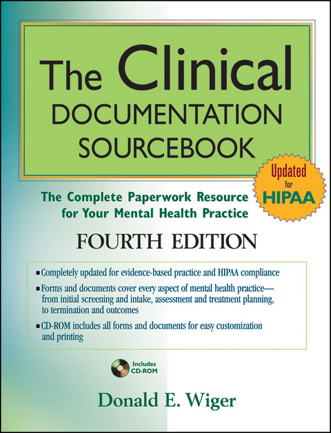 The Clinical Documentation Sourcebook - Donald E. Wiger