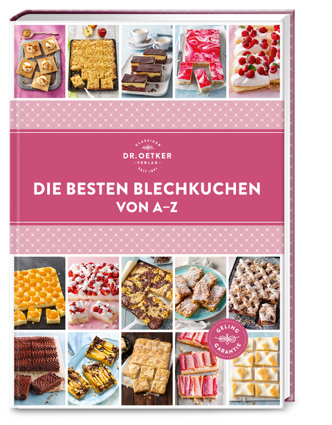 Die besten Blechkuchen von A–Z - Dr. Oetker