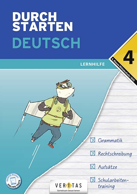 Durchstarten Deutsch 4. Klasse Mittelschule/AHS Lernhilfe - Jutta Hofer, Vera Igler