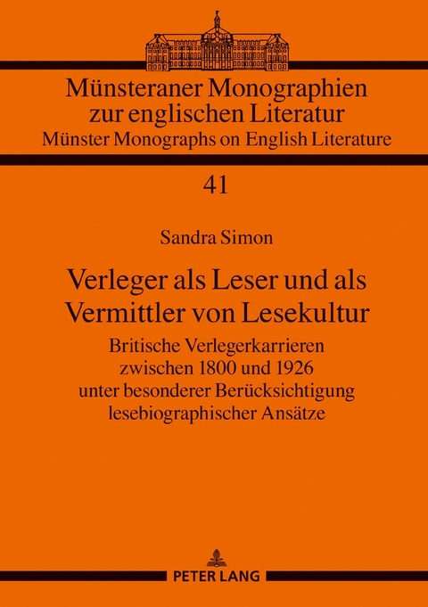 Verleger als Leser und als Vermittler von Lesekultur - Sandra Simon