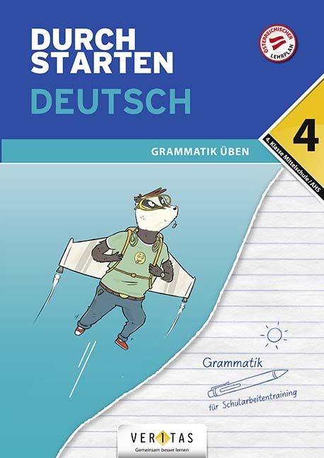 Durchstarten Deutsch 4. Klasse Mittelschule/AHS Grammatik üben - Vera Igler