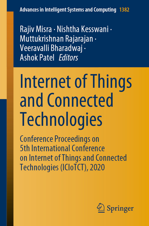 Internet of Things and Connected Technologies - 