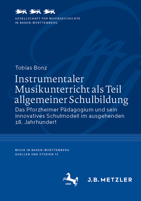 Instrumentaler Musikunterricht als Teil allgemeiner Schulbildung - Tobias Bonz