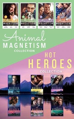 The Hot Heroes And Animal Magnetism Collection - Elle James, Joss Wood, Annie West, Brenda Jackson, Lisa Childs