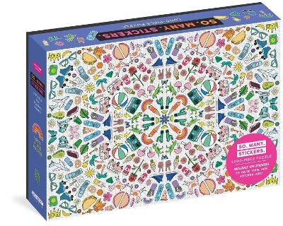 So. Many. Stickers. 1,000-Piece Puzzle -  Pipsticks®+Workman®
