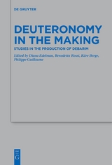 Deuteronomy in the Making - 