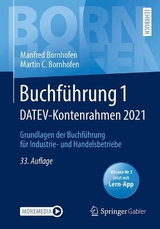 Buchführung 1 DATEV-Kontenrahmen 2021 - Bornhofen, Manfred; Bornhofen, Martin C.