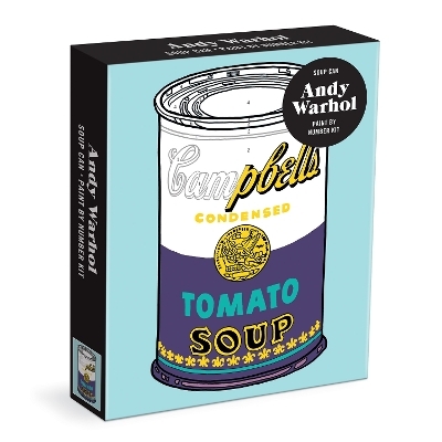 Andy Warhol Soup Can Paint By Number Kit -  Galison