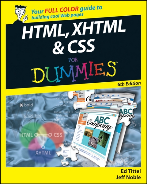 HTML, XHTML and CSS For Dummies - Ed Tittel, Jeff Noble