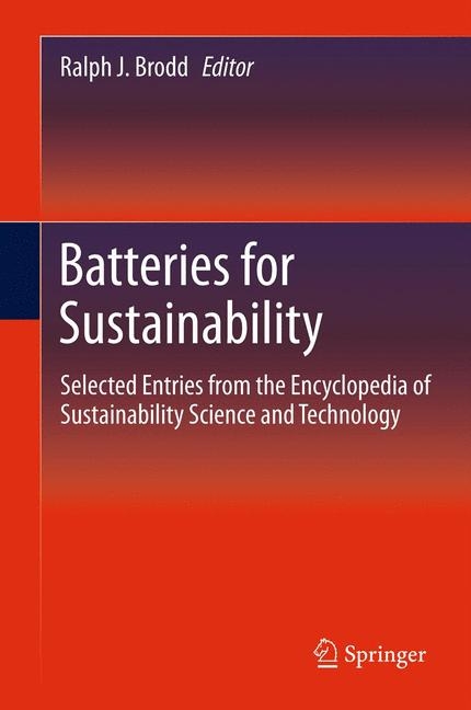 Batteries for Sustainability - 