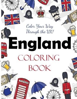 England Coloring Book -  Dylanna Press