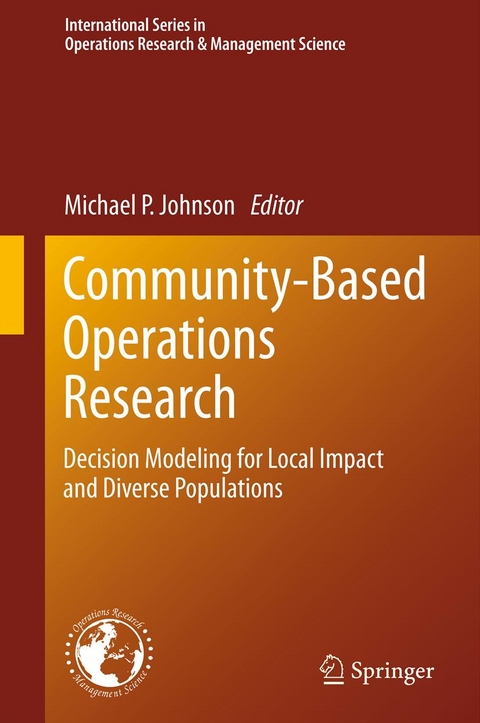 Community-Based Operations Research - 