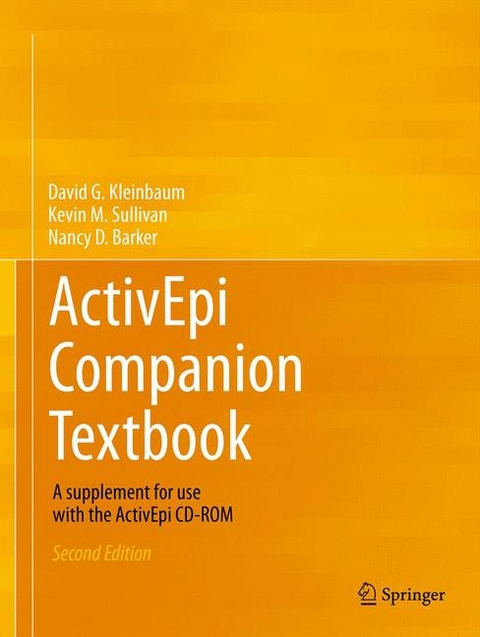 ActivEpi Companion Textbook -  Nancy D. Barker,  David G. Kleinbaum,  Kevin M. Sullivan