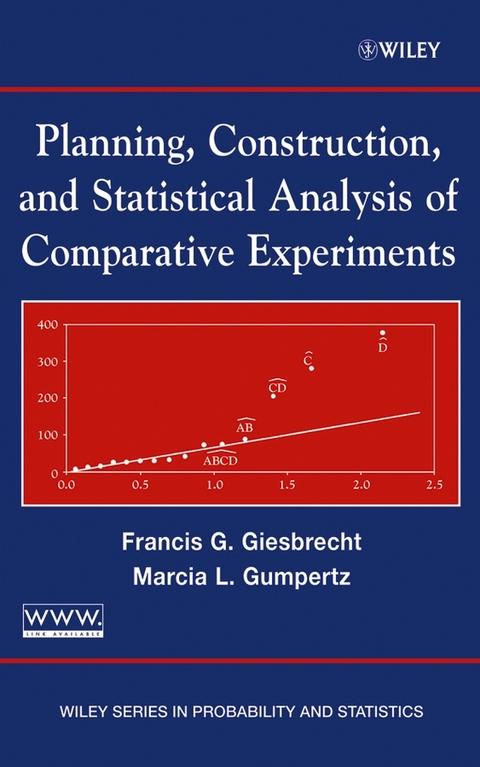 Planning, Construction, and Statistical Analysis of Comparative Experiments -  Francis G. Giesbrecht,  Marcia L. Gumpertz