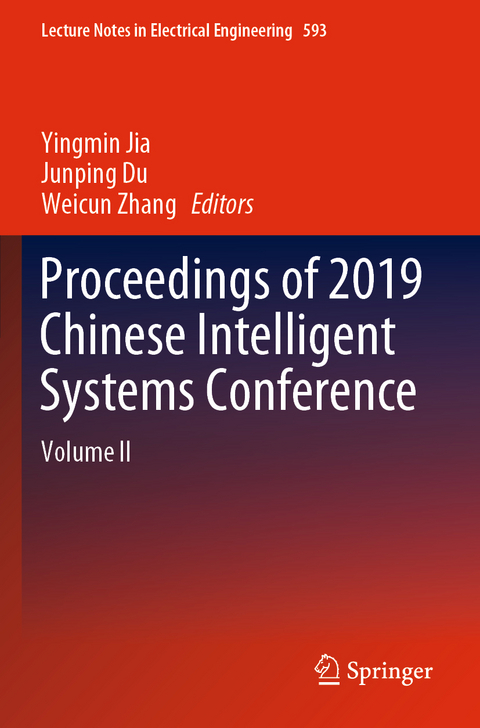 Proceedings of 2019 Chinese Intelligent Systems Conference - 