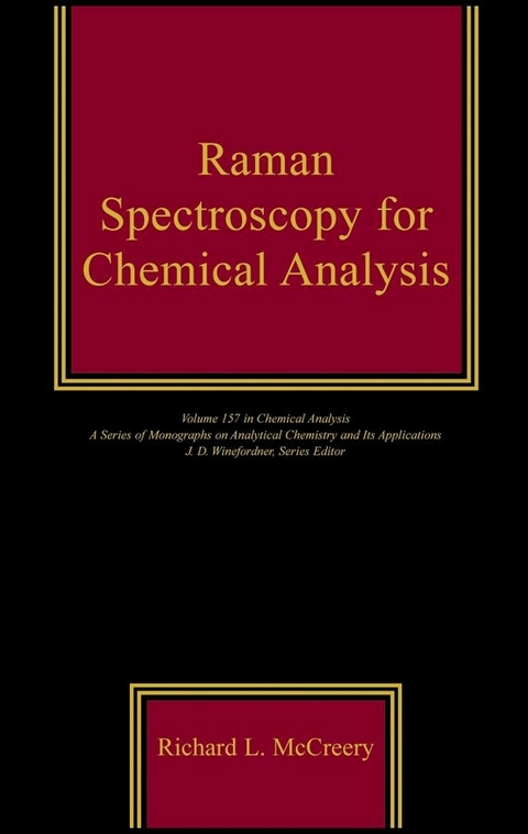 Raman Spectroscopy for Chemical Analysis - Richard L. McCreery