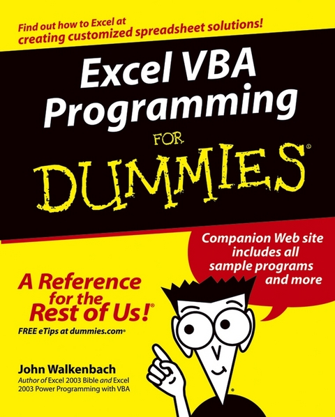 Excel VBA Programming For Dummies - John Walkenbach