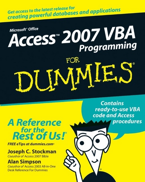 Access 2007 VBA Programming For Dummies -  Alan Simpson,  Joseph C. Stockman