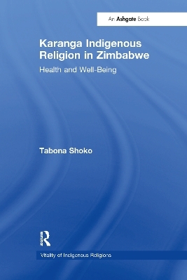 Karanga Indigenous Religion in Zimbabwe - Tabona Shoko