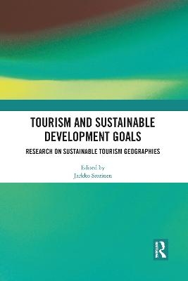 Tourism and Sustainable Development Goals - 