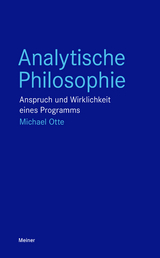 Analytische Philosophie - Otte, Michael