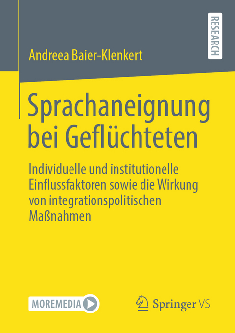 Sprachaneignung bei Geflüchteten - Andreea Baier-Klenkert