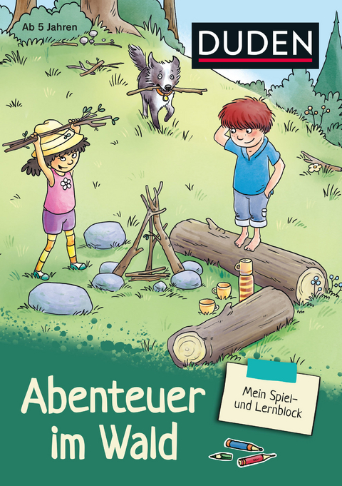 Mein Spiel- und Lernblock 1 - Abenteuer im Wald - Marion Krause