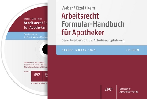 Arbeitsrecht Formular-Handbuch für Apotheker - 