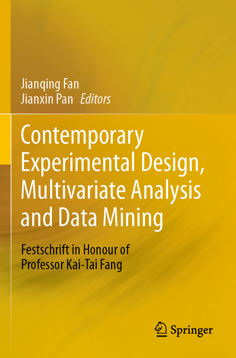 Contemporary Experimental Design, Multivariate Analysis and Data Mining - 