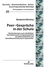 Peer-Gespräche in der Schule - Benjamin Könning