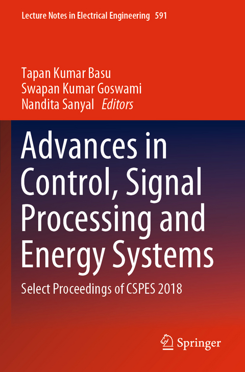 Advances in Control, Signal Processing and Energy Systems - 