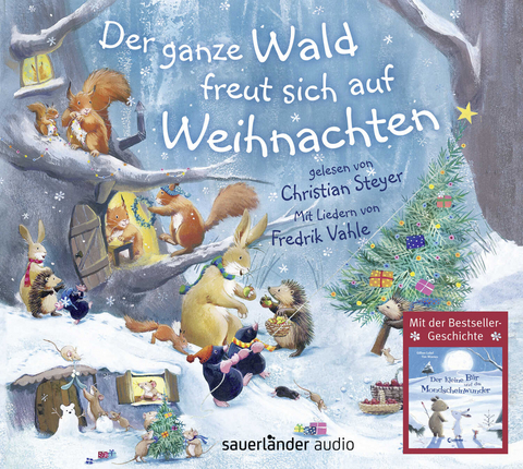 Der ganze Wald freut sich auf Weihnachten - Paul Bright, Gillian Lobel, Elizabeth Baguley